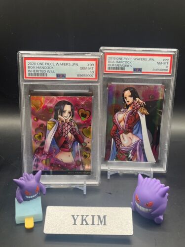 PSA 10 Boa Hancock One Piece Wafers Inherited Will 09 SR PSA 8 Our Memories 22