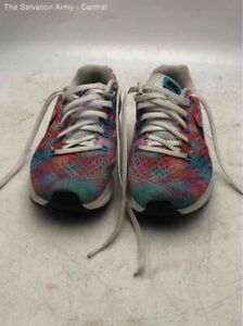 Nike Womens Air Zoom Pegasus 34 Multicolor Lace Up Running Sneaker Shoes Size 7