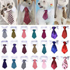 Adjustable Pet Dog Puppy Cat Bow Tie Necktie Collar Lovely Striped/Grid/Solid