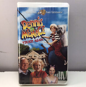 Dennis The Menace Strikes Again VHS Video Tape Rickles Betty White NEARLY NEW!