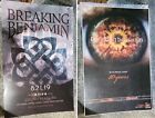 Breaking Benjamin 11x17 Poster Lot 2019 VA VIP Concert Ember 10 Ten Years