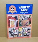 Vintage Looney Tunes Variety Pack In Plastic Canvas Leaflet Leisure Arts 1999