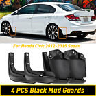 4 PCS Mud Flap Splash Guard For 2012-2015 Honda Civic Sedan Car Auto Accessories (For: 2015 Honda Civic)