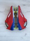 Adidas X 18.1 Red Silver Football Cleats Boots US9 UK8 1/2 EUR42 2/3 Rare Soccer