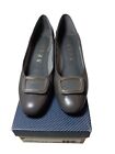 Vintage Shelby Women's Size 8.5B Evelyn Grey Made In U.S.A.