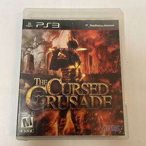 The Cursed Crusade (Sony PlayStation 3, 2011) Complete
