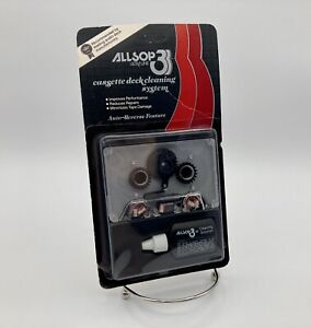 Allsop 3 Ultraline Cassette Deck Cleaning System Sealed New Old Stock