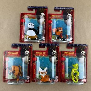 DreamWorks Kung Fu Panda Micro Collection Figures Toys Lot Of 5 Po Viper Monkey