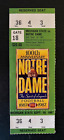 1987 Notre Dame vs Michigan State Football Ticket Stub Tim Brown 2 Punt Ret TD's