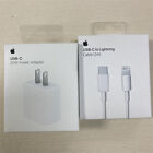 OEM Original Genuine Apple iPhone Lightning Charger Cable 6ft 20W Power Adapter