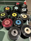 Craft Lot! Lot of (70) Random 45 RPM Records For Crafts - Some May Not Play