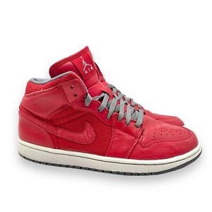 Nike Air Jordan 1 Phat Mid Men's Size 10.5 US 364770-602 Varsity Red Shoes