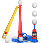 T Ball Set Toys for Kids 3-5 5-8, Kids Baseball Tee for Boys Toddlers Includes 6