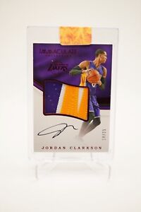 New Listing2016-2017 Immaculate Jordan Clarkson Patch Auto 18/25 🔥 🔥