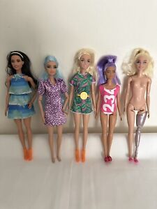 Barbie Dolls Fashionistas Huge Lots Includes Prosthetic Leg Barbie