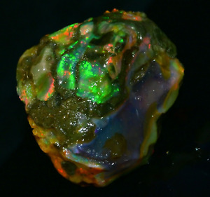 Multi Fire Opal Rough 662.00 Carat Natural Ethiopian Opal Raw Welo Opal Gemstone