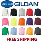 Gildan Crew Neck Sweatshirts Bulk Lots S-XL Wholesale Choose Colors 18000