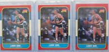 86-87 Fleer Basketball Larry Bird  3 Card Lot!