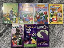 New ListingVeggie Tales VHS Tapes Lot of 3 And Lot Of 4 DVDs