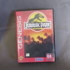Jurassic Park (Sega Genesis) Complete - CIB - Game, Manual, Box t8