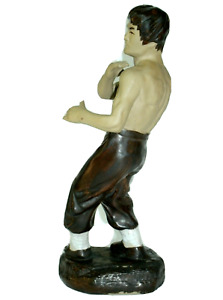 Vintage Bruce Lee Handcrafted Figurine