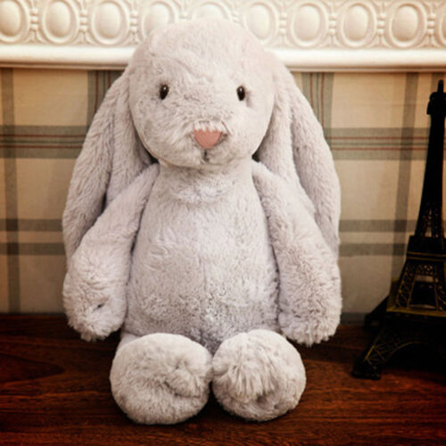 Soft Cuddly Rabbit Plush Toy Huggable Bunny Stuffed Animal Toy Easter Gift Party