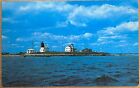 New ListingNarragansett Bay Point Judith Lighthouse Rhode Island Vintage Postcard c1960