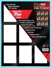 ULTRA PRO BLACK FRAME 9 CARD 35PT ONE TOUCH MAGNETIC HOLDER Wall Display Case