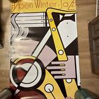 Vintage Roy Lichtenstein-Aspen Winter Jazz Festival-1967-Pop Art Poster 24x36