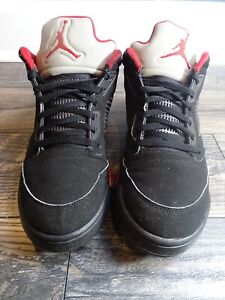 Nike Jordan 5 Retro Low Alternate 90 Black Gym Red 819171-001 Mens Sz 13 35% Off