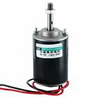 DC 24V Permanent Magnet DC Motor Electric Gear Motor High Speed 30W 6000RPM