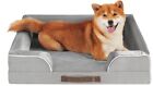 Orthopedic Dog Beds with Memory Foam Layer for Medium Dogs, Waterproof Pet