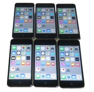 Lot of 6 Mix Apple iPod Touch 5th Generation A1509 16GB ME643LL/A