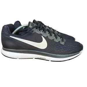 Nike Air Zoom Pegasus 34 Running Shoes Mens 12 Black Sneakers Trainers 880555001