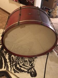 Leedy Reliance Bass Drum - Vintage  1920’s/30’s Extremely Rare 16.75-30