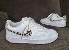 Nike Court Vision Low Womens Size 8 White Athletic Shoes Sneakers DD9665-100