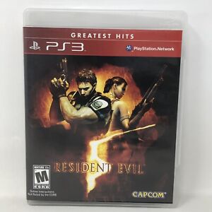 Resident Evil 5 - Greatest Hits - Sony PlayStation 3 Ps3 w/ Manual
