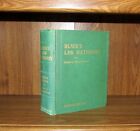 BLACK'S LAW DICTIONARY 4th Edition with Guide to Pronunciation 1957 Hardcover