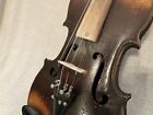 Vintage 4/4 Salzard Violin With Case Strad Copy Late 1800s