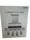 Bose Lifestyle 650 Home Theater System With Omnijewel Speakers White BRAND NEW