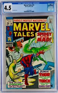 Marvel Tales #19 CGC 4.5 1969 Steve Ditko ASM #24 (1965) Cover Art No Reserve!