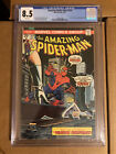 The Amazing Spider-Man #144 8.5 CGC White Pages, Gwen Stacy Clone! Marvel 1975