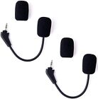 2 Pack Replacement Game Mic for Corsair HS50 HS60 HS70 Xbox One PS4 Headsets