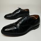 Allen Edmonds Byron Black Leather Cap Toe Oxfords Men's Shoes size 11 Wide EEE