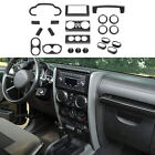 22X Full Set Interior Trim for Jeep Wrangler JK 2007 2008 2009 2010 Accessories