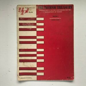 New ListingThe Technic Treasury Vol A 1963 Young Pianist's Library Sheet Music G