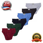 Men's ULTRA Cotton Bikini Brief Underwear - Assorted Colors (6 Pack)