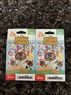 Animal Crossing Series 5 Amiibo Cards - Lot of 2 - Packs Sealed In Hand
