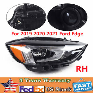 New Right Passenger Side Factory Style Headlight For 2019 2020 2021 Ford Edge