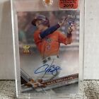 Alex Bregman 2017 Topps Clearly Authentic Rookie Autograph Astros RC Auto